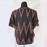 Missoni black and orange zig zag knit top and trousers - BOPF | Business of Preloved Fashion