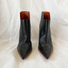Missoni Black Leather Pointed Toe Ankle Boots, 39 - BOPF | Business of Preloved Fashion