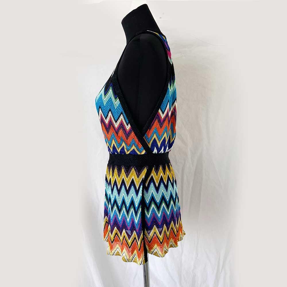 multicolor zigzab swim cover - BOPF | Business of Preloved Fashion