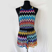 Missoni black/multicolor zigzab swim cover - BOPF | Business of Preloved Fashion