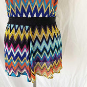 Missoni black/multicolor zigzab swim cover - BOPF | Business of Preloved Fashion