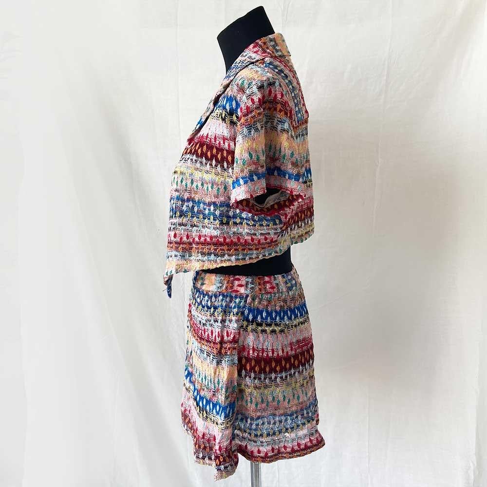 Missoni Knitted Multicolor Swim Cover Set - BOPF | Business of Preloved Fashion