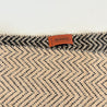 Missoni Zig Zag Knit Brown Wool Scarf with Tassels - BOPF | Business of Preloved Fashion