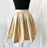 Miu Miu beige pleated mini skirt - BOPF | Business of Preloved Fashion
