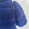 Miu Miu Navy Blue Velvet Hooded Jacket - BOPF | Business of Preloved Fashion
