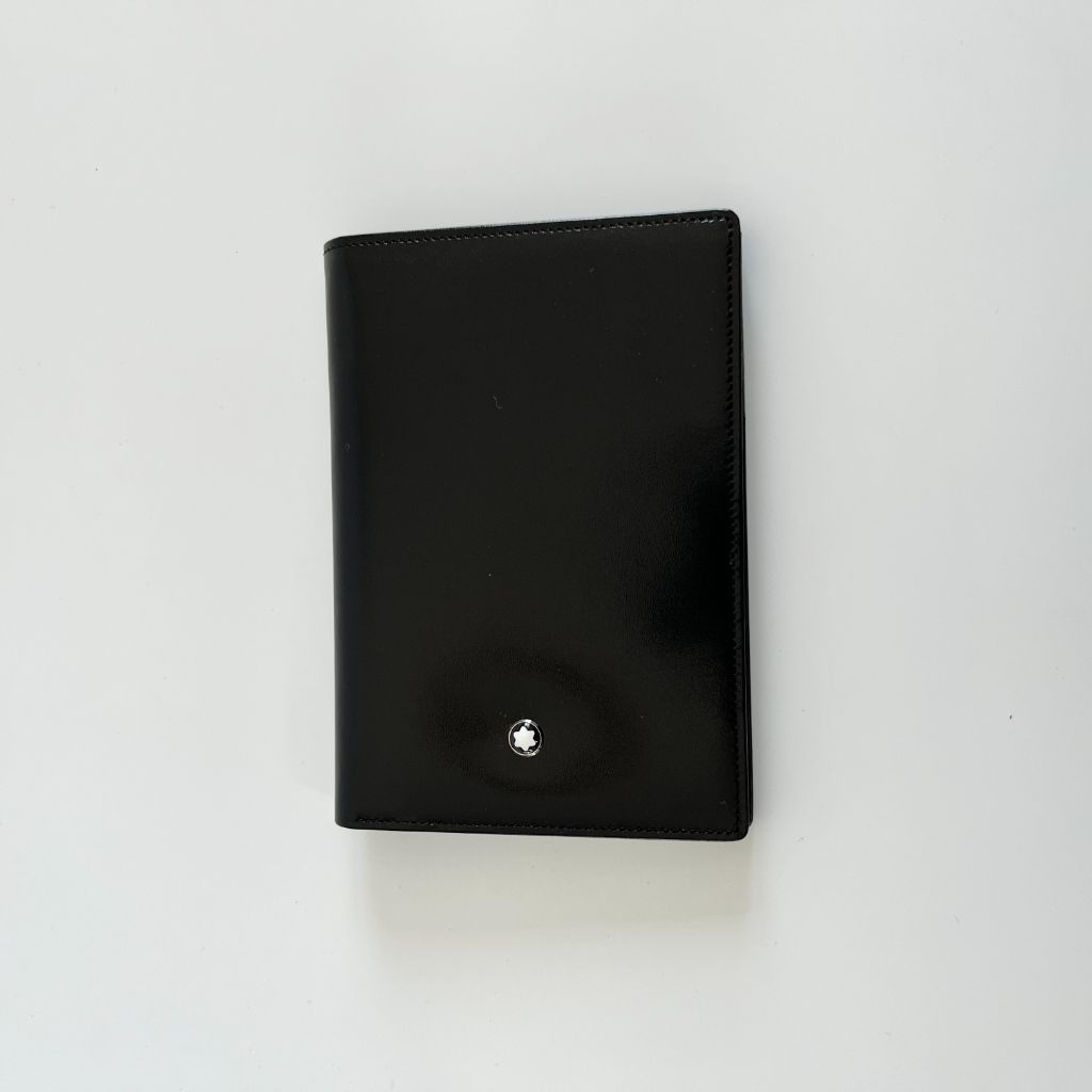 Mont Blanc black leather wallet - BOPF | Business of Preloved Fashion