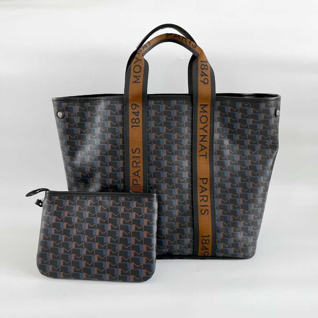Moynat Canvas Tote Bag With Pouch - BOPF | Business of Preloved Fashion
