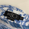 Patbo Blue Amalfi Chiffon maxi skirt with matching long sleeve to - BOPF | Business of Preloved Fashion