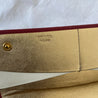 Prada burgundy Vitello Leather Flap Continental Wallet - BOPF | Business of Preloved Fashion