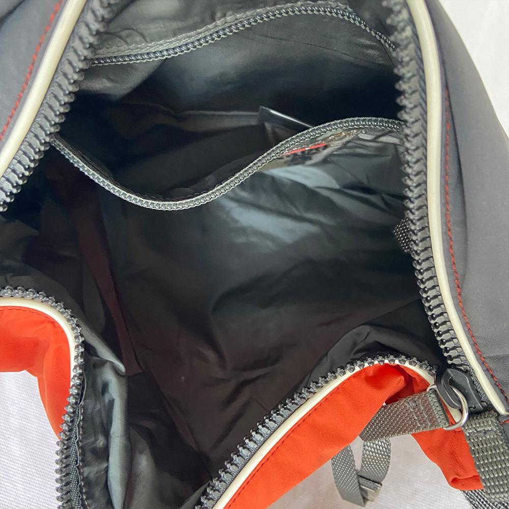 Prada Orange White SHWFFFF Nylon Vintage Bag - BOPF | Business of Preloved Fashion