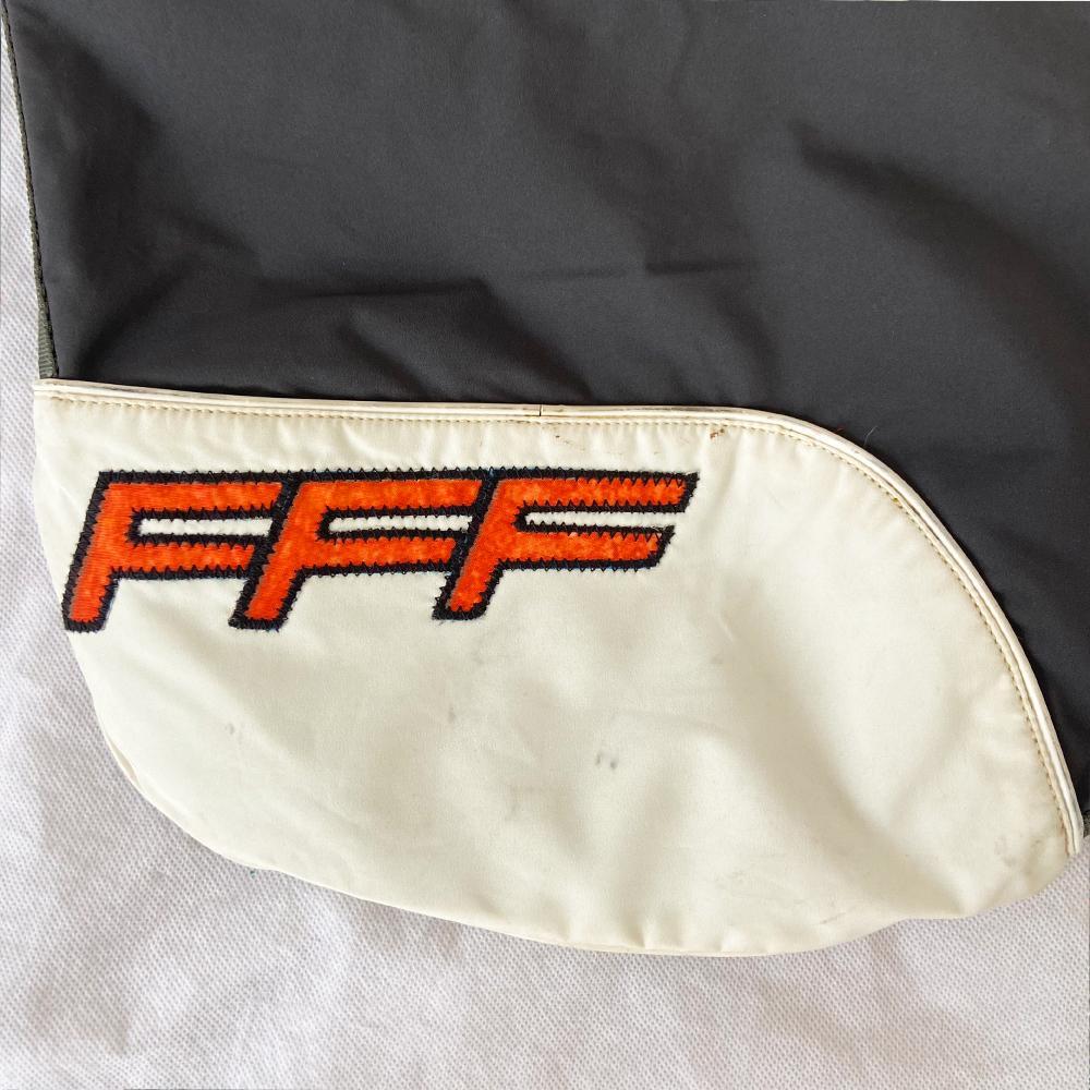 Prada Orange White SHWFFFF Nylon Vintage Bag - BOPF | Business of Preloved Fashion
