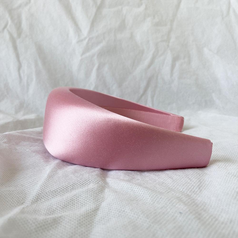 Prada Padded silk-satin headband - BOPF | Business of Preloved Fashion