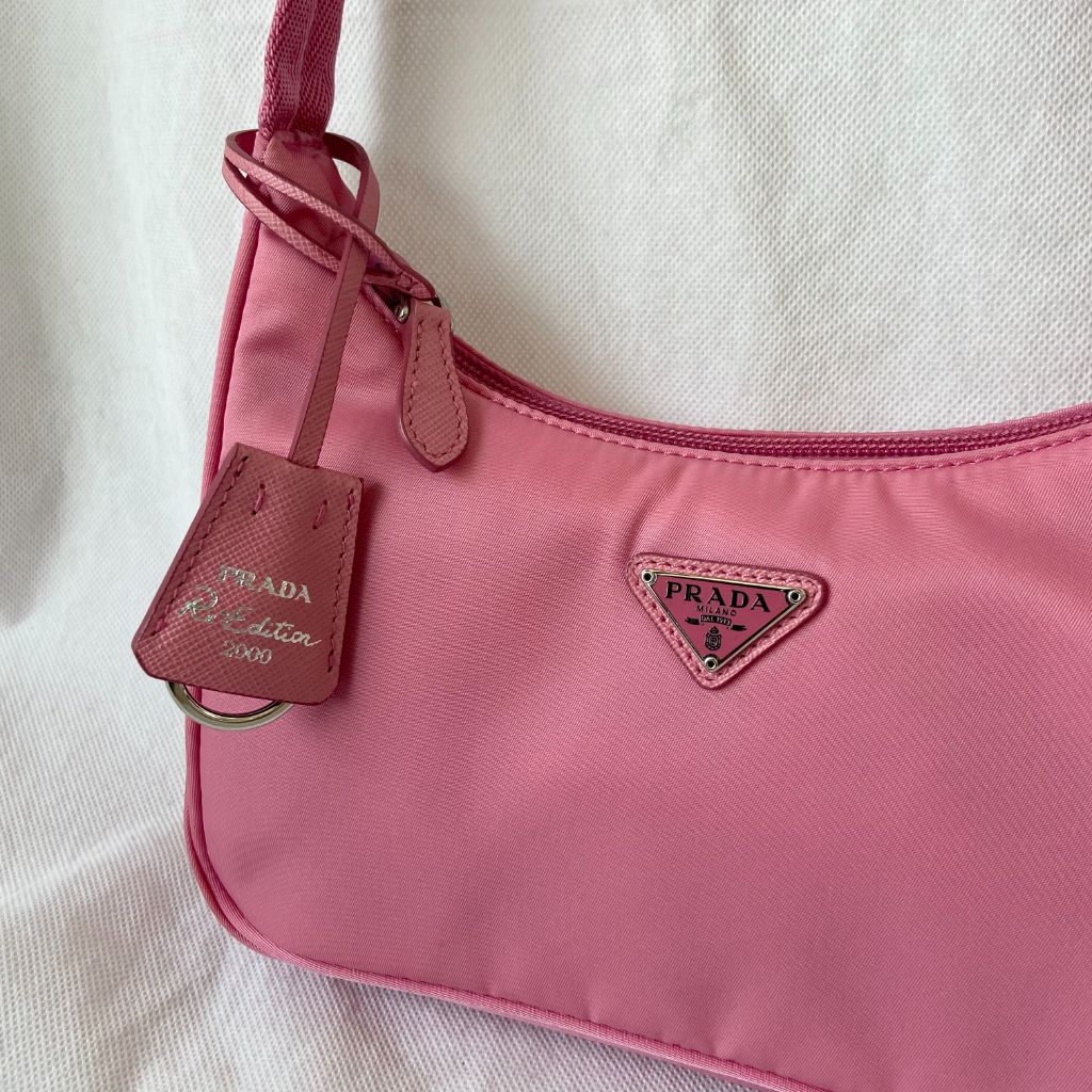 Prada Pink Nylon Re Edition Bag Prada Re-Edition 2005 Nylon Bag
