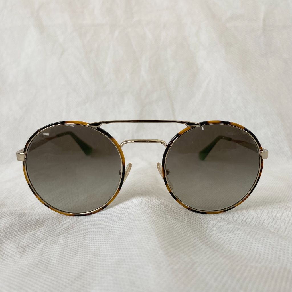 Prada round tortoise sunglasses - BOPF | Business of Preloved Fashion