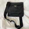 Prada Triangle Logo Shoulder Bag in Re-Nylon & Saffiano Leather - BOPF | Business of Preloved Fashion