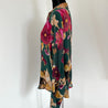 Rat and Boa Floral Printed Silky Blouse - BOPF | Business of Preloved Fashion