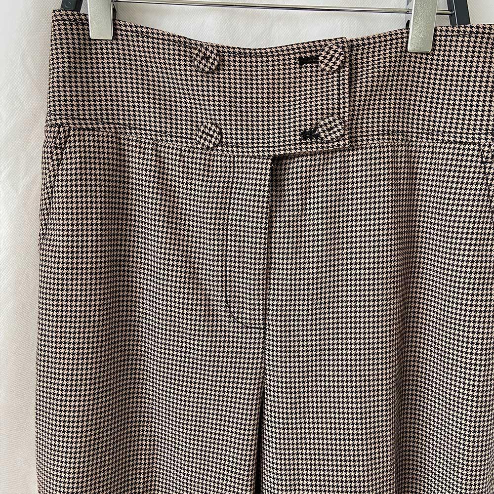 Rebecca Taylor houndstooth high waisted trousers - BOPF | Business of Preloved Fashion