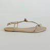 René Caovilla Caterina Double Bow Flat Sandals, 38 - BOPF | Business of Preloved Fashion