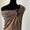 Sachin & Babi brown one shoulder sequin pleated dress - BOPF | Business of Preloved Fashion