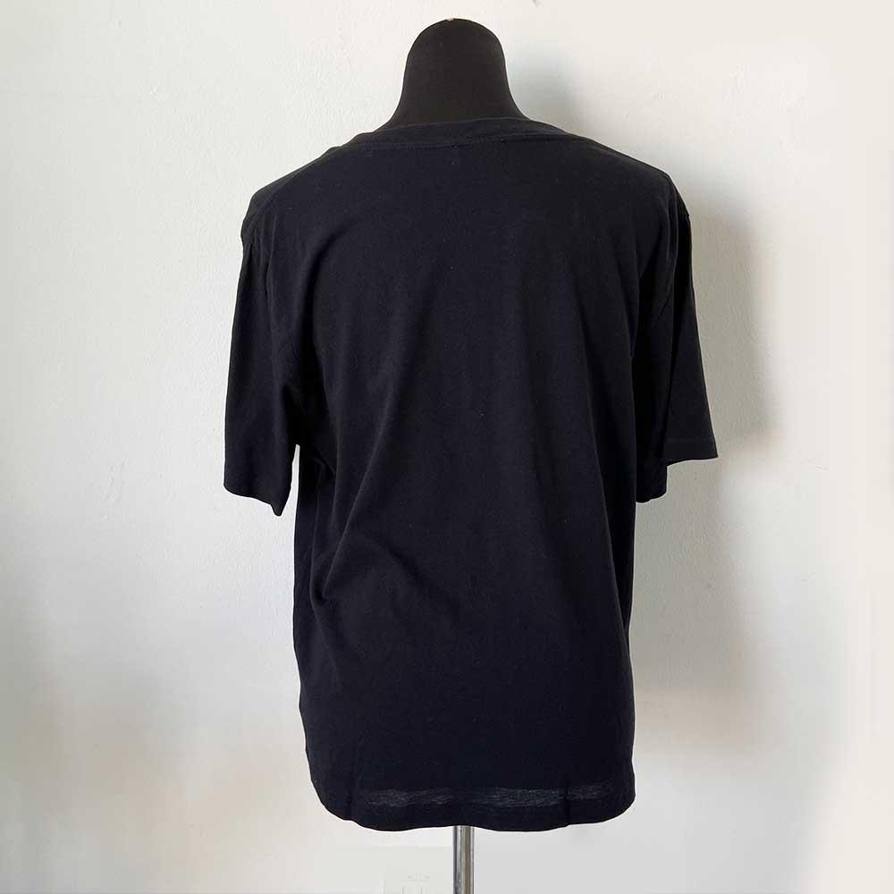 Saint Laurent Black Printed T Shirt - BOPF | Business of Preloved Fashion