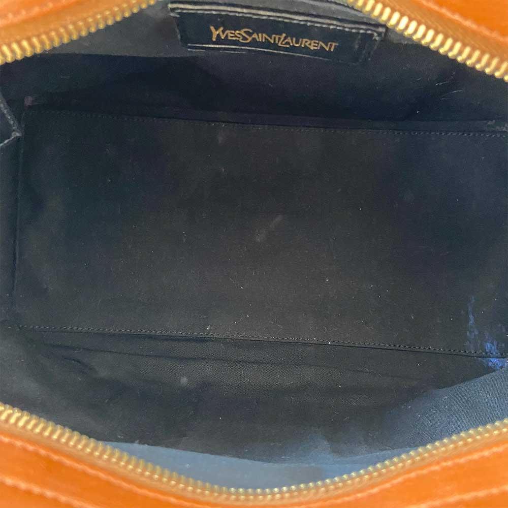 Saint Laurent Brown Leather Small Cabas Chyc Tote - BOPF | Business of Preloved Fashion