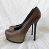 Saint Laurent brown lizard embossed Tribtoo shoes, 40.5 - BOPF | Business of Preloved Fashion