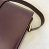Saint Laurent Burgundy Leather Medium Monogram Université Flap Bag - BOPF | Business of Preloved Fashion