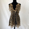 Saint Laurent Halter Leopard Print Mini Dress - BOPF | Business of Preloved Fashion