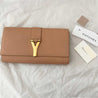 Saint Laurent nude Y flap clutch - BOPF | Business of Preloved Fashion