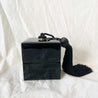 Saint Laurent Patent Jerry Cube Box Clutch - BOPF | Business of Preloved Fashion