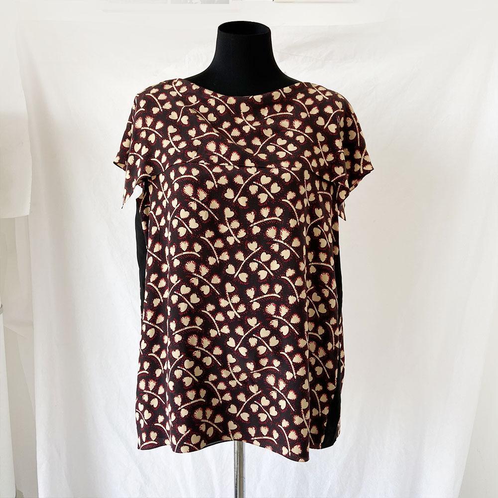 Saint Laurent Printed Top - BOPF | Business of Preloved Fashion
