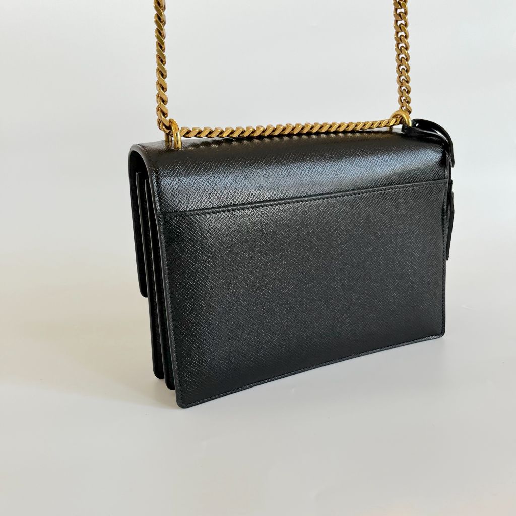 Saint Laurent Sunset Crossbody Leather Bag - BOPF | Business of Preloved Fashion
