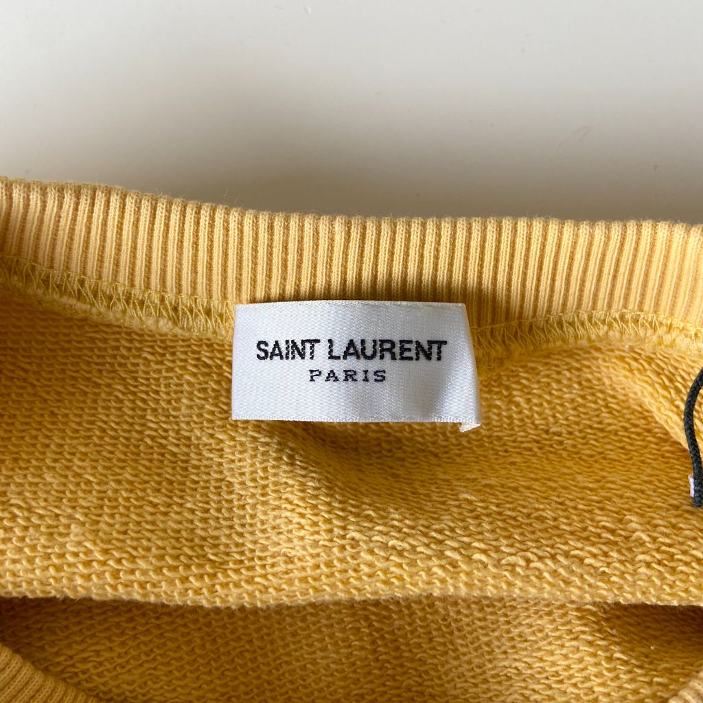 Saint Laurent University Sleeveless Sweatshirt - BOPF | Business of Preloved Fashion