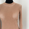See By Chloé Ruffled ribbed-knit mini dress - BOPF | Business of Preloved Fashion
