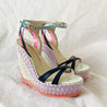 Sophia Webster Leather ‘Lucita Malibu’ Wedge Sandals, 36 - BOPF | Business of Preloved Fashion