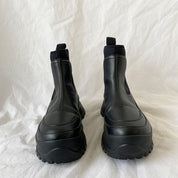 Stella McCartney black ankle high combat boots, 38 - BOPF | Business of Preloved Fashion