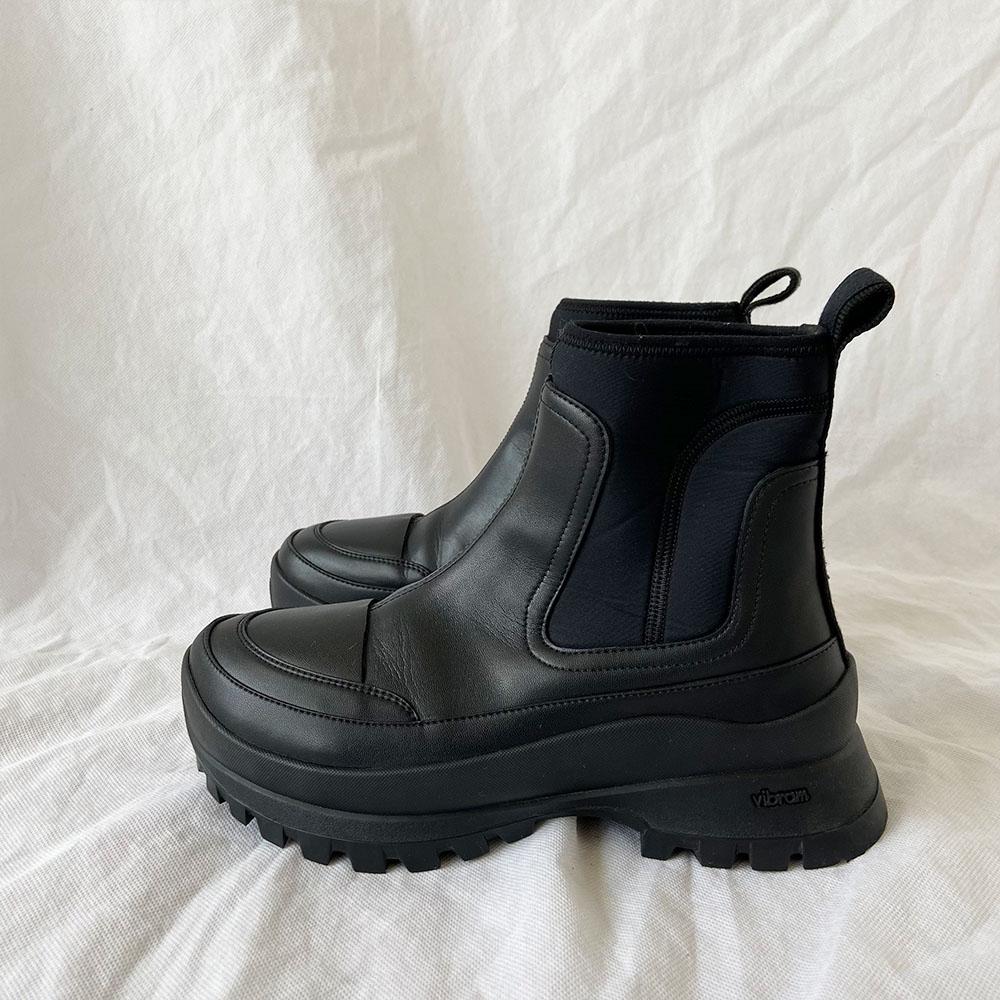 Stella McCartney black ankle high combat boots, 38 - BOPF | Business of Preloved Fashion