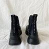 Stella McCartney black ankle high combat boots, 38 - BOPF | Business of Preloved Fashion