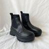 Stella McCartney black ankle high combat boots, 38 - BOPF | Business of Preloved Fashion