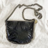 Stella McCartney Black Faux Leather Crossbody Medium Bag - BOPF | Business of Preloved Fashion