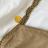 Stella McCartney Gold Shaggy Deer Faux-Leather Falabella Big Tote Bag - BOPF | Business of Preloved Fashion