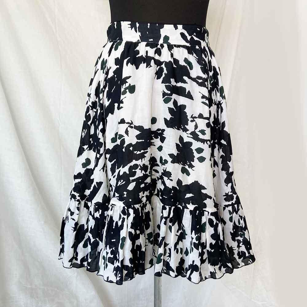 Stella McCartney Printed Ruffle Skirt - BOPF | Business of Preloved Fashion