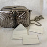 Stella Mccartney vegan leather star applique quilted metallic bag - BOPF | Business of Preloved Fashion