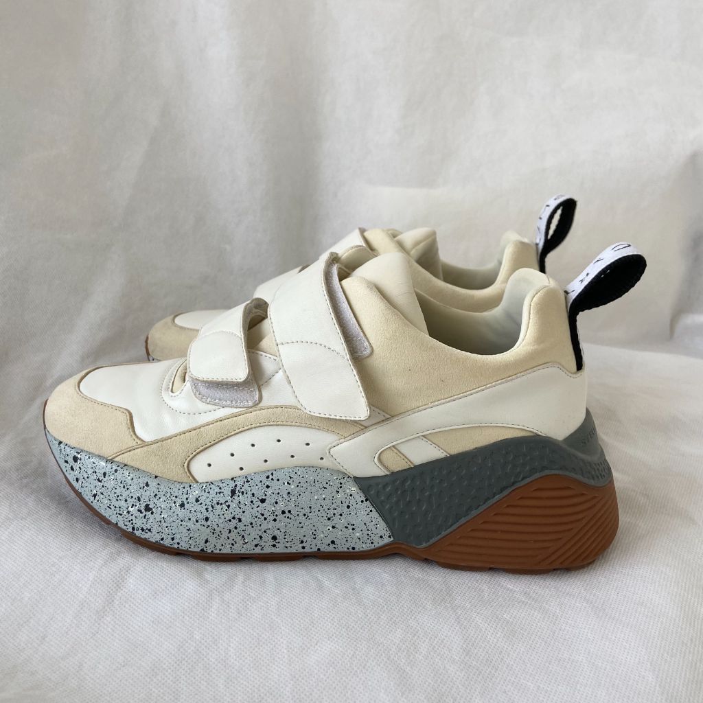 Stella McCartney Velcro Strap Eclypse Sneakers, 39 - BOPF | Business of Preloved Fashion