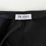 The Attico V-Neck Shirt Black With Maxi Sleeves - BOPF | Business of Preloved Fashion