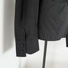 The Attico V-Neck Shirt Black With Maxi Sleeves - BOPF | Business of Preloved Fashion