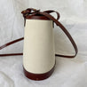 The Row beige canvas and leather bucket bag - BOPF | Business of Preloved Fashion