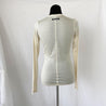 Tom Ford Off-white V neck Button Detail Top - BOPF | Business of Preloved Fashion