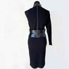Tom Ford One-Sleeve Bodycon Dress with Leather Belt - BOPF | Business of Preloved Fashion
