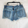 Unravel washed cotton denim lace up shorts - BOPF | Business of Preloved Fashion